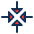 Rearrange, reorganisation Isolated Vector Icon which can be easily modified or edited