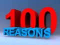 100 reasons on blue