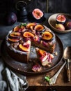 Rebel recipes plum fig and almond cake