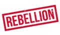 Rebellion rubber stamp Royalty Free Stock Photo