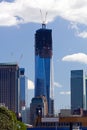 Rebirth of the World Trade Center Royalty Free Stock Photo