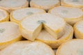 Reblochon cheese as a background