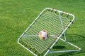 Rebounder for effective training exercises in football