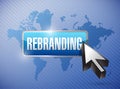 Rebranding button and cursor