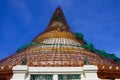 Rebuilding Nakornpathom Chedi Royalty Free Stock Photo