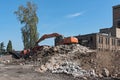 Rebuilding and partial demolition of an old former paper mill