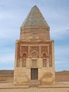 Rebuilt Il-Arslan mausoleum in ancient city Kunya-Urgench