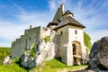 rebuilt old castle in Bobolice