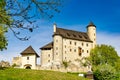 rebuilt old castle in Bobolice