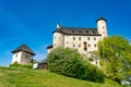 rebuilt old castle in Bobolice