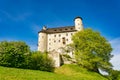 rebuilt old castle in Bobolice