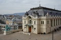 The rebuilt Royal riding Hall (Kiralyi Lovarda) at Buda castle in Budapest Hungary