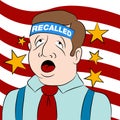 Recalled Politician Royalty Free Stock Photo