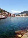 Recco, where sea mountains meet Royalty Free Stock Photo