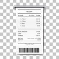 Receipt bill paper invoice,receipt template