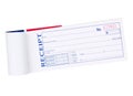 Receipt Pad Royalty Free Stock Photo