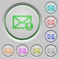 Receive mail push buttons