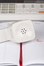 Receiver of answerphone Royalty Free Stock Photo