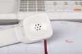 Receiver of answerphone Royalty Free Stock Photo