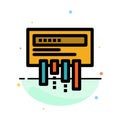 Receiver, Router, Wifi, Radio Abstract Flat Color Icon Template