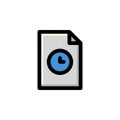 Recent Files Icon Royalty Free Stock Photo