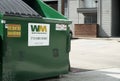 Waste Management dumpster