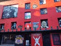 Wall of Fame of Dublin,Ireland. Royalty Free Stock Photo