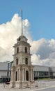 Nusretiye Clock Tower, or Tophane Clock Tower, situated in Tophane, Beyoglu district of Istanbul, Turkey