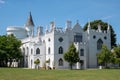 Recently restored Strawberry Hill House and Garden in Twickenham, west London UK. An example of Gothic Revival architecture. Royalty Free Stock Photo