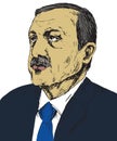 Recep Tayyip Erdogan, President of Turkey since 2014, Prime Minister 2003 - 2014, Justice and Development Party AKP