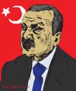 Recep Tayyip Erdogan, President of Turkey since 2014, Prime Minister 2003 - 2014, Justice and Development Party AKP