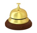 Reception Bell Isolated Royalty Free Stock Photo