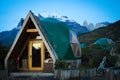 Reception of the Dome Glamping Camp close to the Torres del Paine National Park