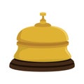 reception hotel ring isolated icon