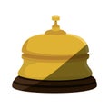 reception hotel ring isolated icon