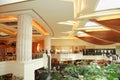 Reception lobby area in luxury hotel Royalty Free Stock Photo