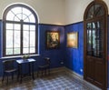 Reception room. Bet Bialik House museum. Tel Aviv, Israel. Royalty Free Stock Photo