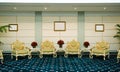 Reception room in a hotel Royalty Free Stock Photo