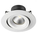 Recessed downlight with adjustable beam angle Royalty Free Stock Photo