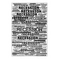 Recession News Updates Illustration Header Background Royalty Free Stock Photo
