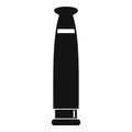 Rechargable vape battery icon, simple style Royalty Free Stock Photo
