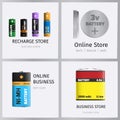 Recharge Online Business Store Elements Banner Set