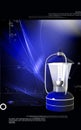 Rechargeable floured lantern