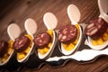 RECIPE FOR BLACK PUDDING WITH BUTTERED CANDIED APPLE