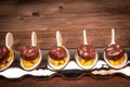 RECIPE FOR BLACK PUDDING WITH BUTTERED CANDIED APPLE