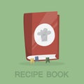 Recipe book for cooking tasty dish at home.