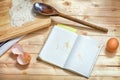 Recipe cook book. Royalty Free Stock Photo