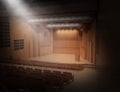 Recital Lecture Concert Hall Background Royalty Free Stock Photo