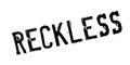 Reckless rubber stamp Royalty Free Stock Photo