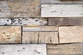 Reclaimed Wood Plank Wall